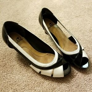 Black and White Classic Heels